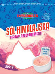 S&oacute;l himalajska drobnoziarnista 500g